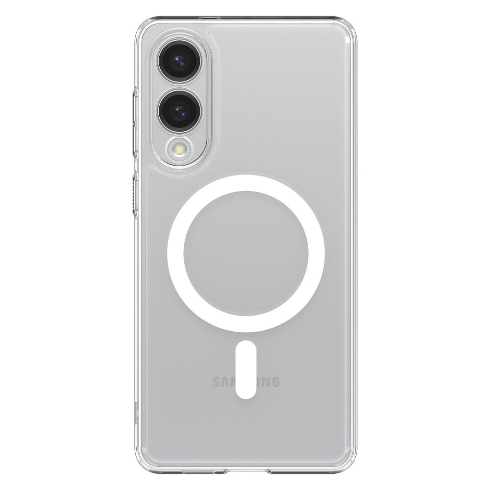 Custodia MagSafe per Samsung Galaxy S25 Edge S937, Spigen, Ultra Hybrid, Bianca ACS09418