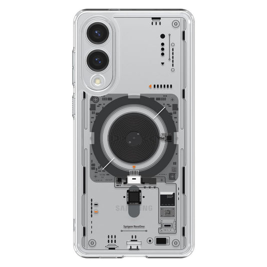 Coque MagSafe pour Samsung Galaxy S25 Edge S937, Spigen, Ultra Hybrid Neo One, Transparente ACS09416