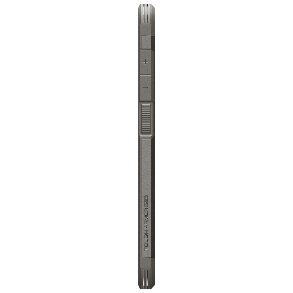 Custodia MagSafe per Samsung Galaxy S25 FE, Spigen, Tough Armor, Grigio ACS10030