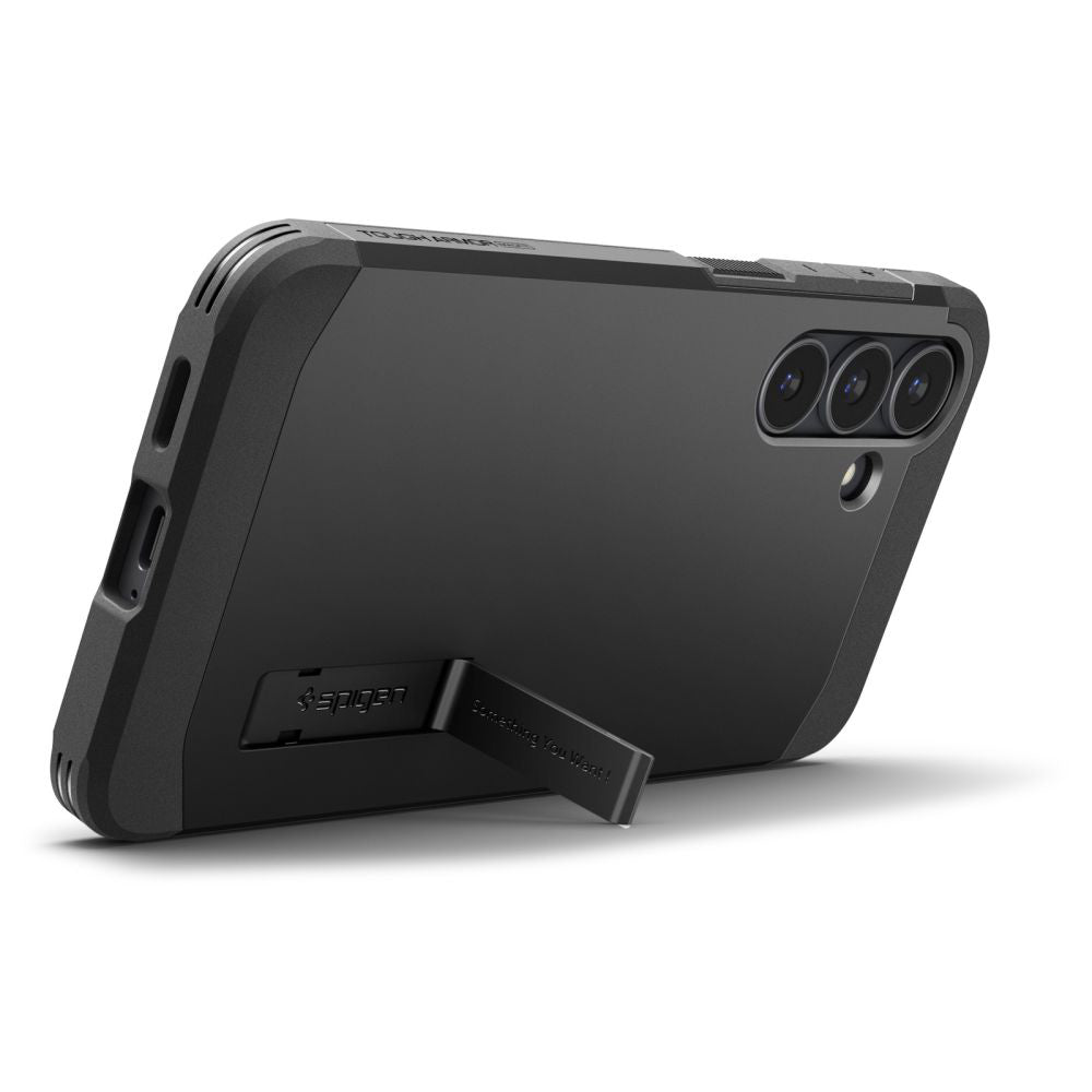 Coque MagSafe pour Samsung Galaxy S25 FE, Spigen, Tough Armor, Noire