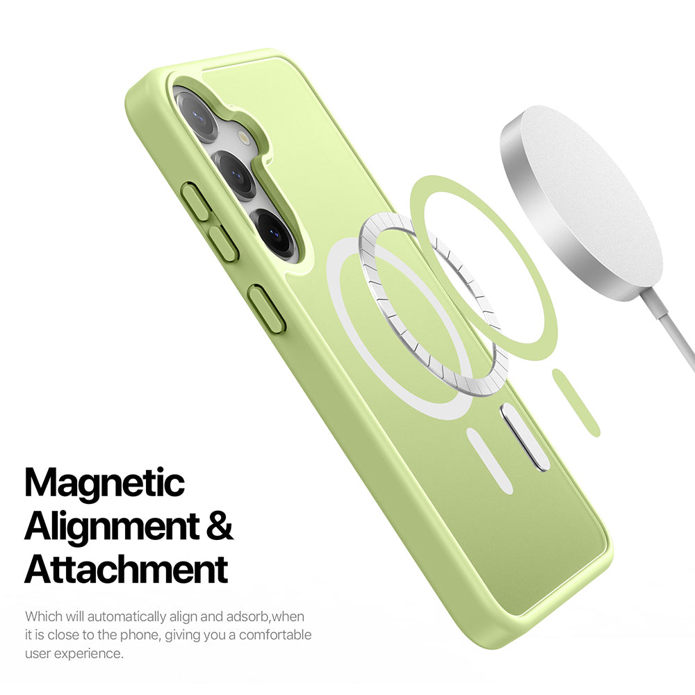 Coque MagSafe pour Samsung Galaxy S25 S931, DUX DUCIS, Yind, Noire
