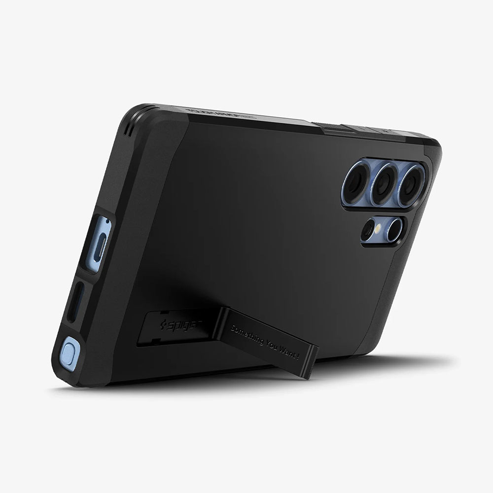 MagSafe Hülle für Samsung Galaxy S25 Ultra S938, Spigen, Tough Armor, Schwarz ACS08964