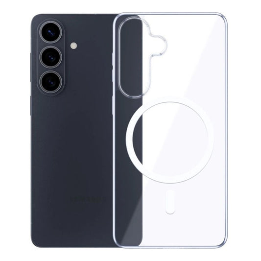 Étui MagSafe pour Samsung Galaxy S26, 3MK, Clear MagCase, Transparent