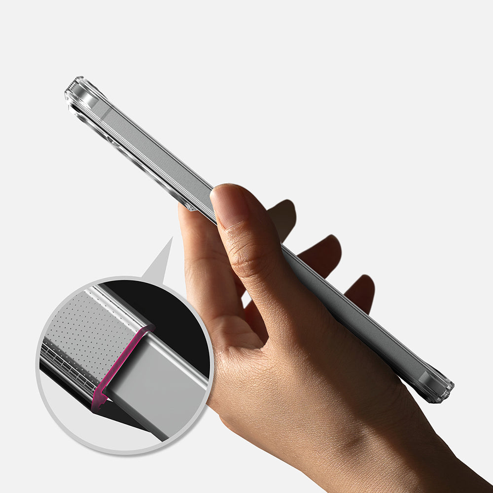 Custodia MagSafe per Samsung Galaxy S26 Plus S947, Ringke, Fusion, Trasparente