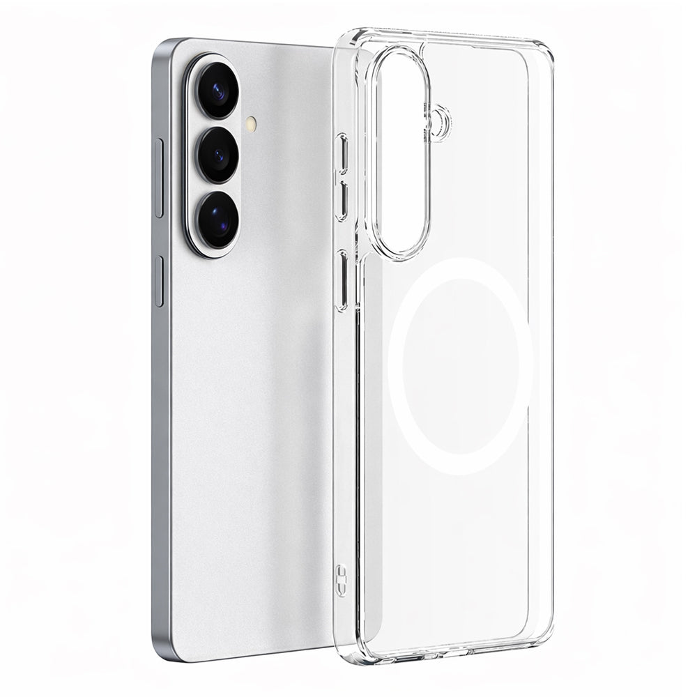 Custodia MagSafe per Samsung Galaxy S26 Plus S947, Torras, Guardian, Trasparente