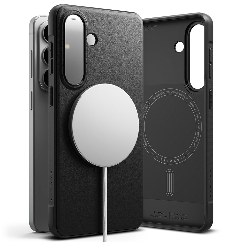 MagSafe Hülle für Samsung Galaxy S26 S942, Ringke, Onyx, Schwarz