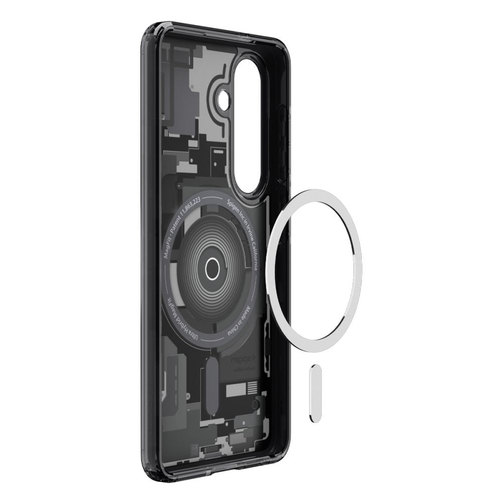Étui MagSafe pour Samsung Galaxy S26 S942, Spigen, Ultra Hybrid Zero One, Noir ACS10736