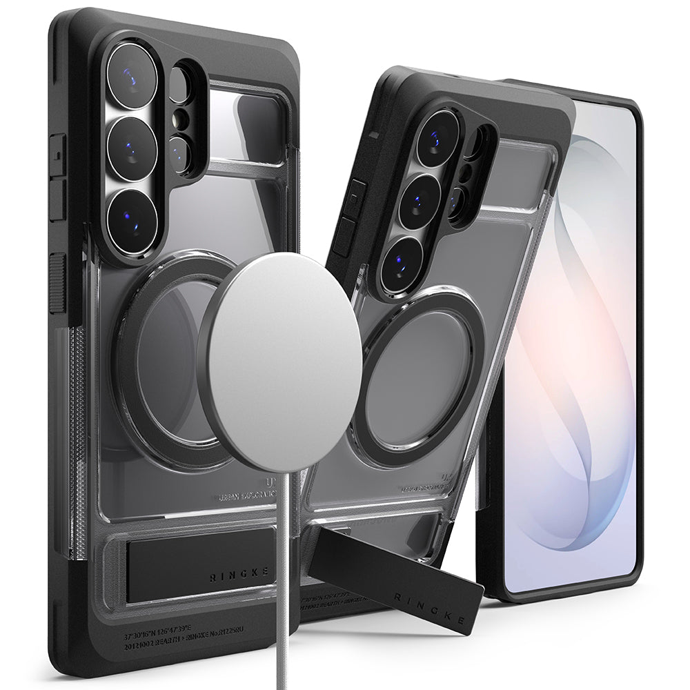 Coque MagSafe pour Samsung Galaxy S26 Ultra S948, Ringke, UX, Fumée