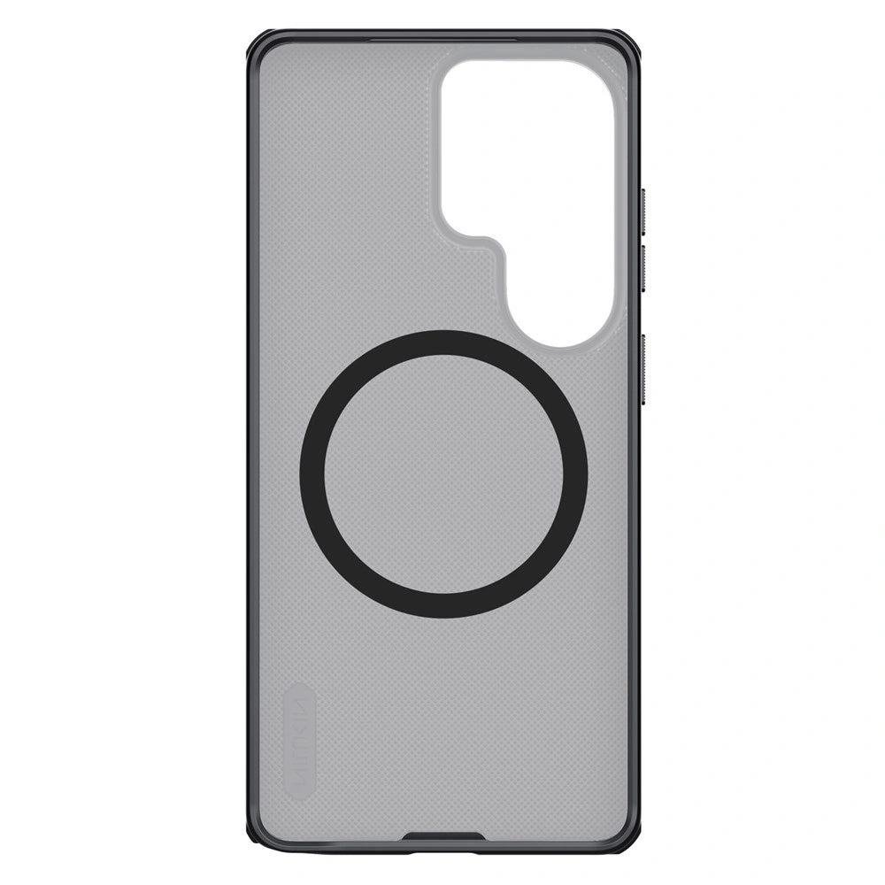 Custodia MagSafe per Samsung Galaxy S26 Ultra S948, Nillkin, Super Shield Pro, Nera Trasparente Satinata
