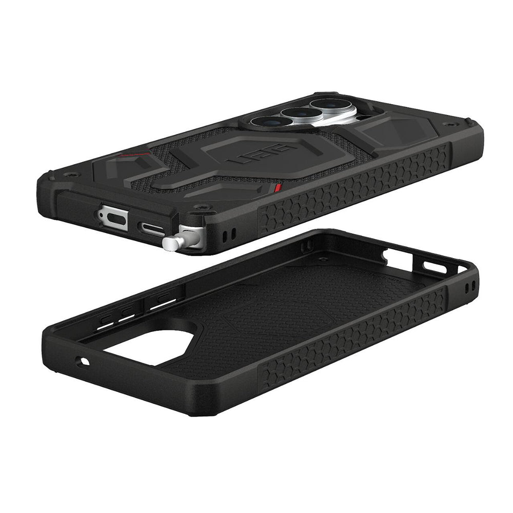Custodia MagSafe per Samsung Galaxy S26 Ultra S948, Urban Armor Gear, Monarch Pro Kevlar, nera
