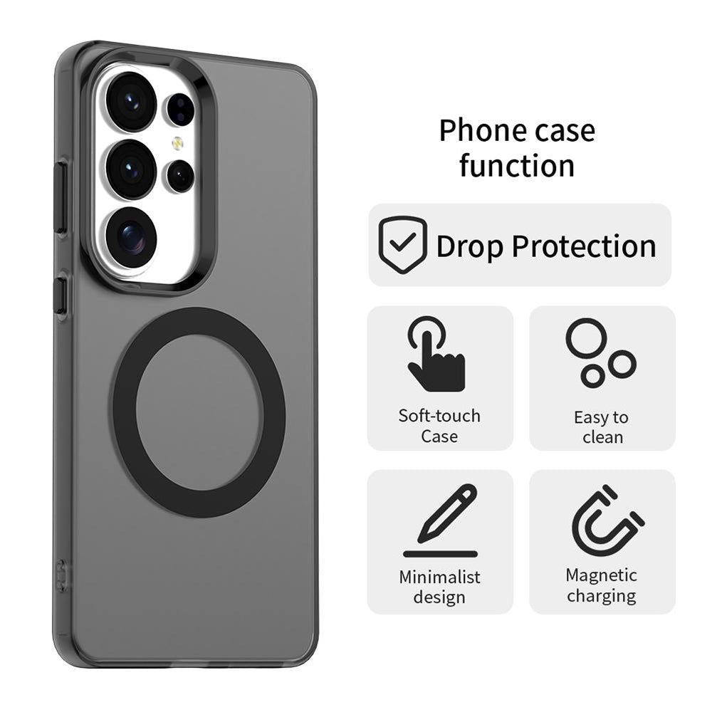Custodia MagSafe per Samsung Galaxy S26 Ultra S948, Techsuit, CandyCase, Nera