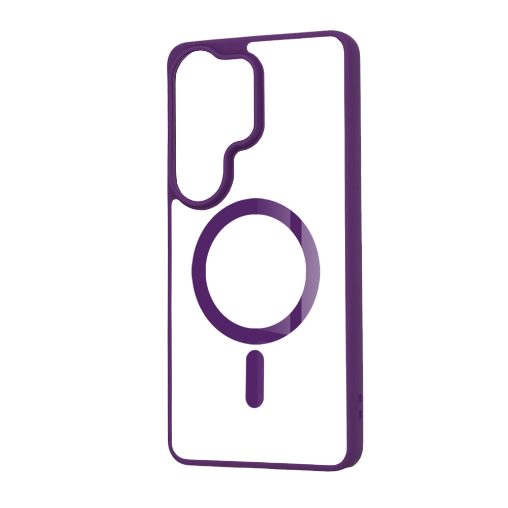 Custodia MagSafe per Samsung Galaxy S26 Ultra, Techsuit, Pro, Viola