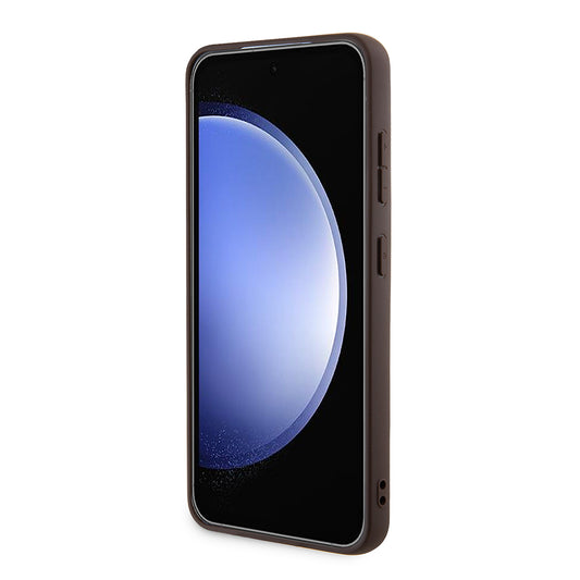 MagSafe Hülle für Samsung Galaxy Z Flip7 F766, Guess, 4G Collection, Braun