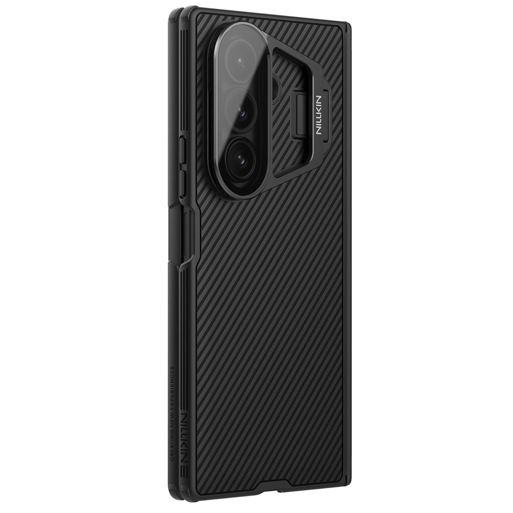 MagSafe-Hülle für Samsung Galaxy Z Fold7 F966, Nillkin, CamShield Pro mit transparentem Objektivschutz, Schwarz