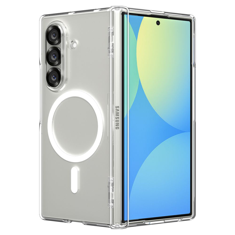 MagSafe Hülle für Samsung Galaxy Z Fold7 F966, Spigen, Ultra Hybrid Pro, Transparent ACS09546