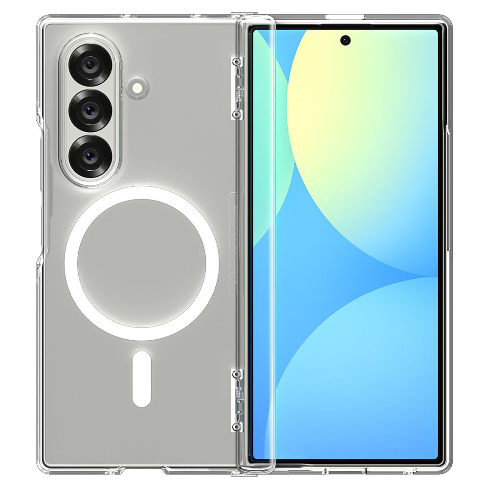 MagSafe Hülle für Samsung Galaxy Z Fold7 F966, Spigen, Ultra Hybrid Pro, Transparent ACS09546