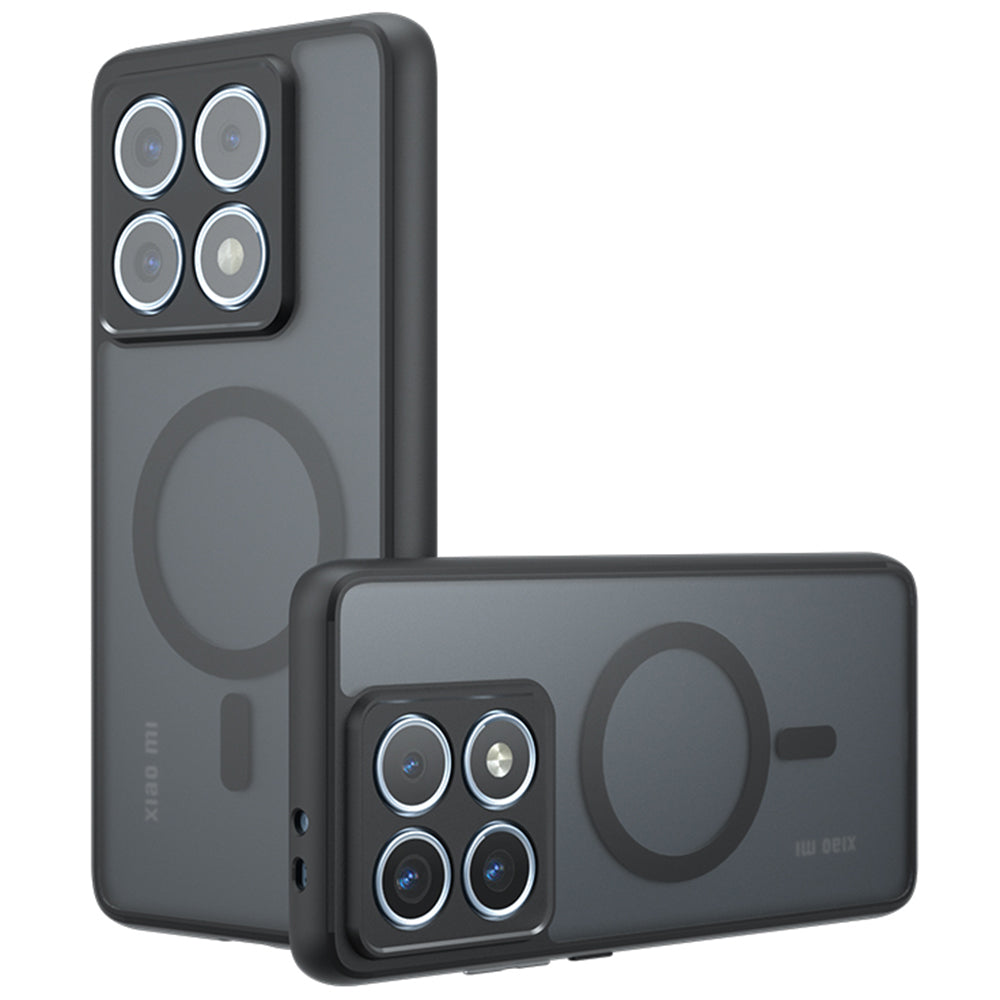 Custodia MagSafe per Xiaomi 14T Pro, Techsuit, PureFrost, Nera