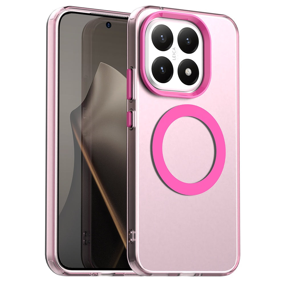 Custodia MagSafe per Xiaomi 15T, Techsuit, CandyCase, Rosa