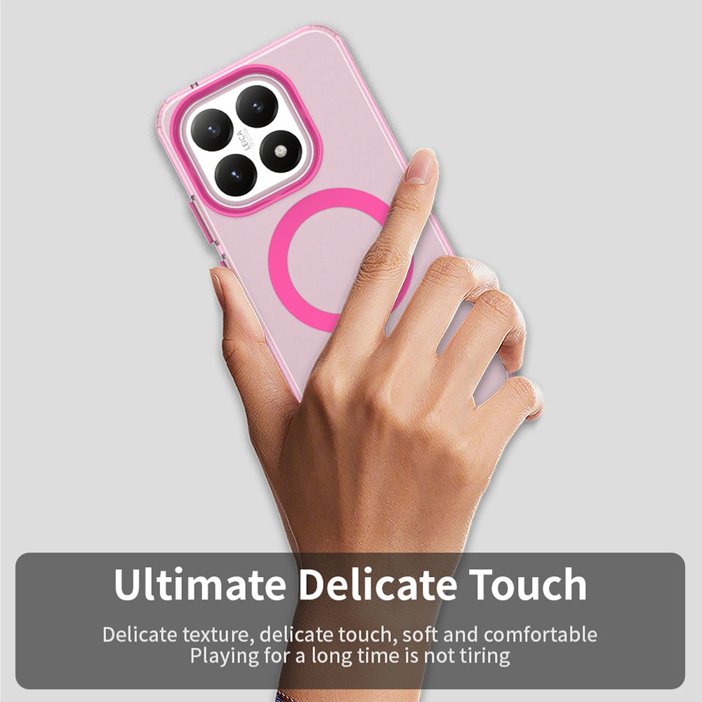 Custodia MagSafe per Xiaomi 15T, Techsuit, CandyCase, Rosa