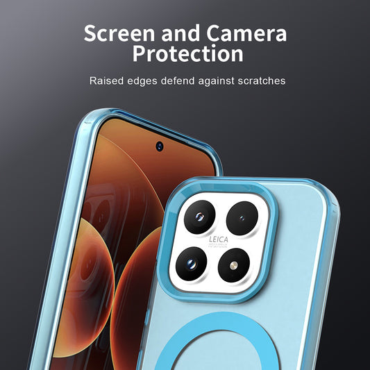 Custodia MagSafe per Xiaomi 17, Techsuit, CandyCase, Blu