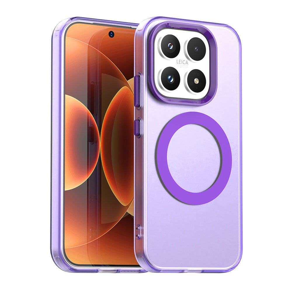 Custodia MagSafe per Xiaomi 17, Techsuit, CandyCase, Viola