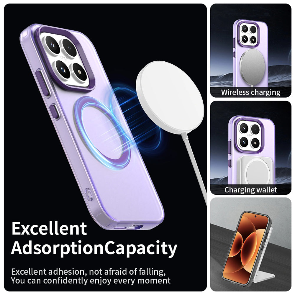 Custodia MagSafe per Xiaomi 17, Techsuit, CandyCase, Viola