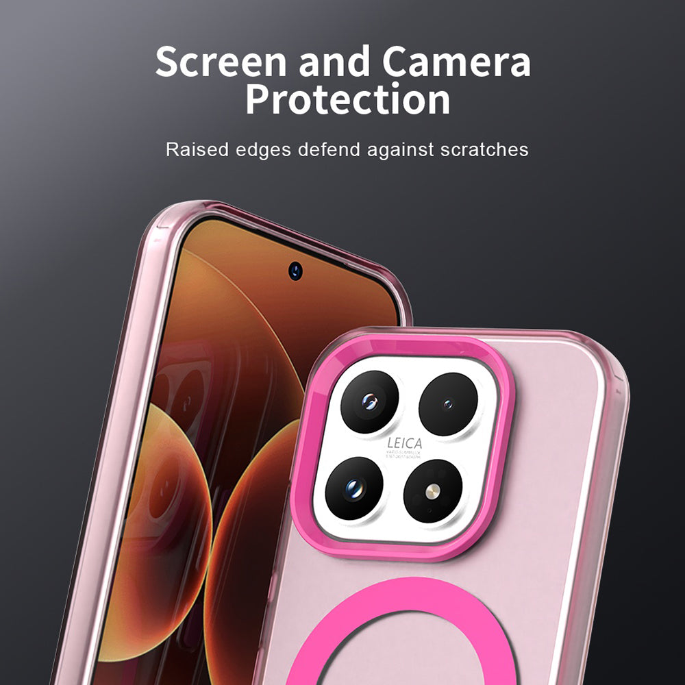 Custodia MagSafe per Xiaomi 17, Techsuit, CandyCase, Rosa