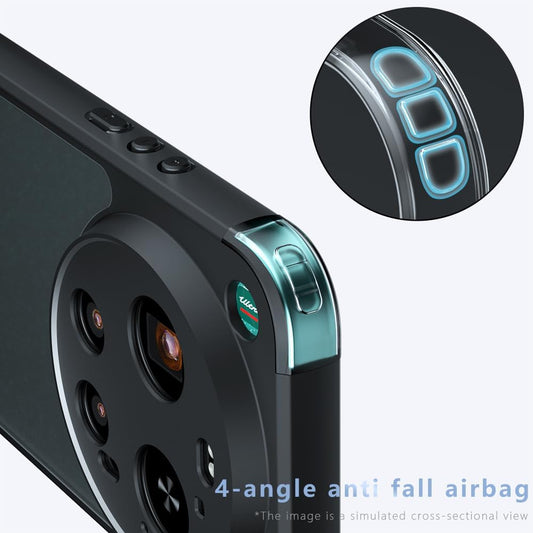 Custodia MagSafe per Xiaomi 17 Ultra, Techsuit, PureFrost, Nera Satinata