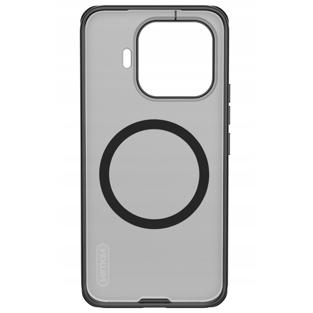 Custodia MagSafe per Xiaomi 17T Pro, Nillkin, Super Shield Pro, Nera Trasparente Satinata