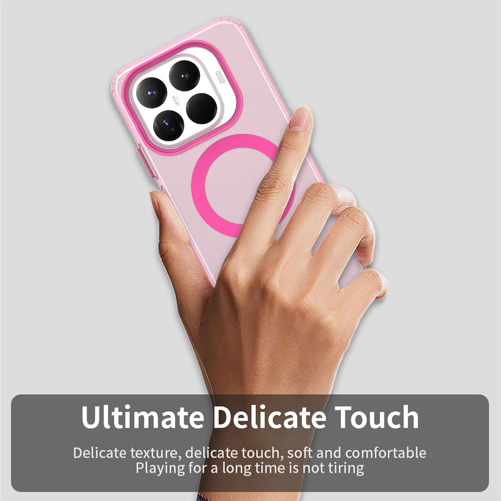 Custodia MagSafe per Xiaomi 17T Pro, Techsuit, CandyCase, Rosa