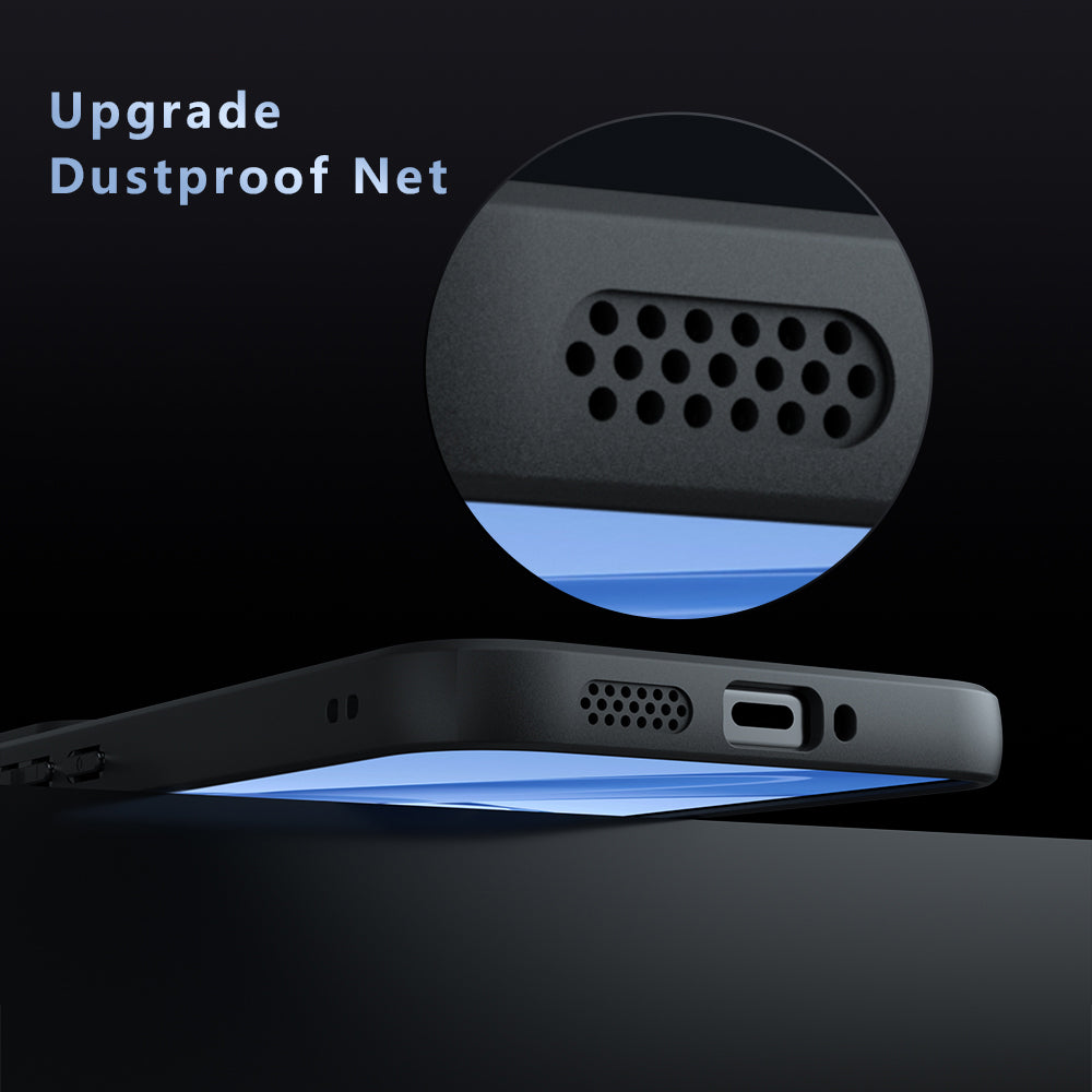Custodia MagSafe per Xiaomi Poco F8 Ultra, Techsuit, PureFrost, Nera Satinata