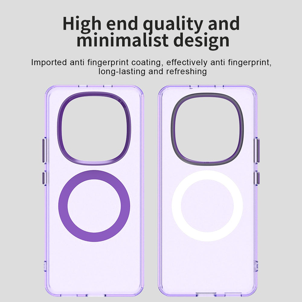 Custodia MagSafe per Xiaomi Poco M8 / Redmi Note 15 5G / Note 15 4G, Techsuit, CandyCase, Viola