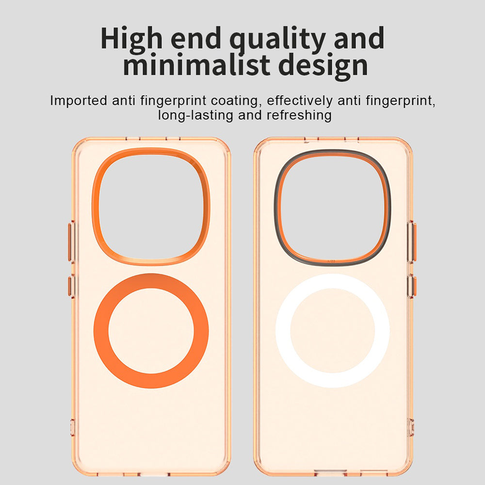 MagSafe Hülle für Xiaomi Poco M8 / Redmi Note 15 5G / Note 15 4G, Techsuit, CandyCase, Orange