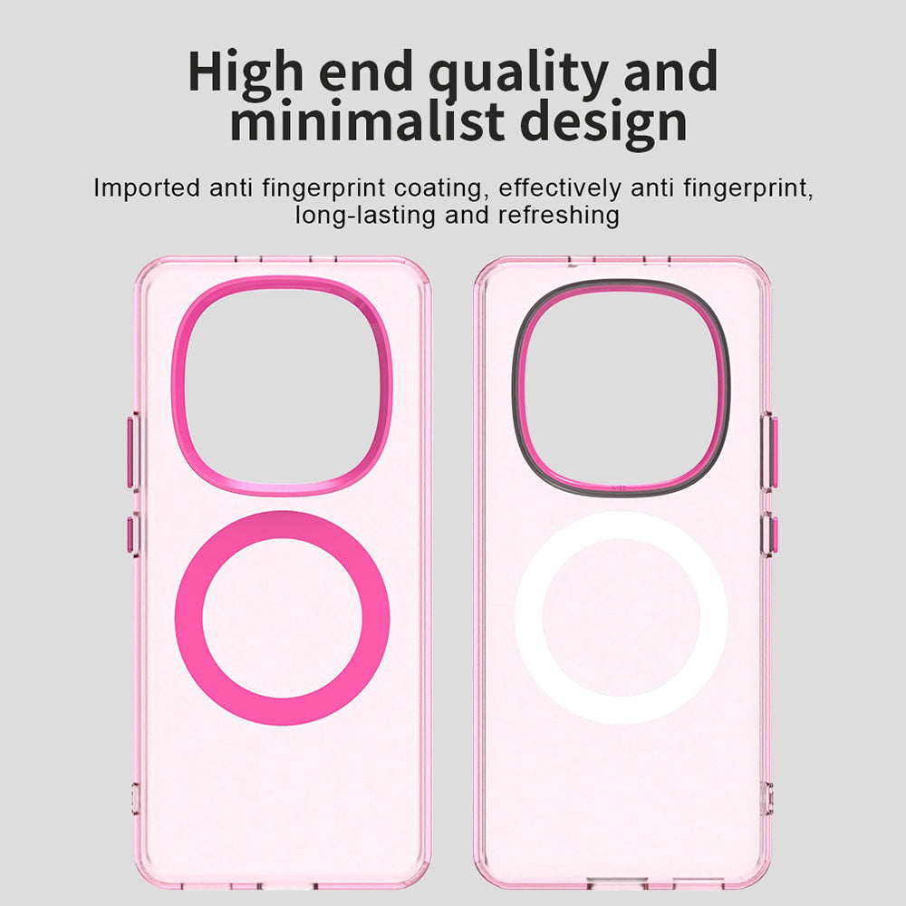 Custodia MagSafe per Xiaomi Poco M8 / Redmi Note 15 5G / Note 15 4G, Techsuit, CandyCase, Rosa