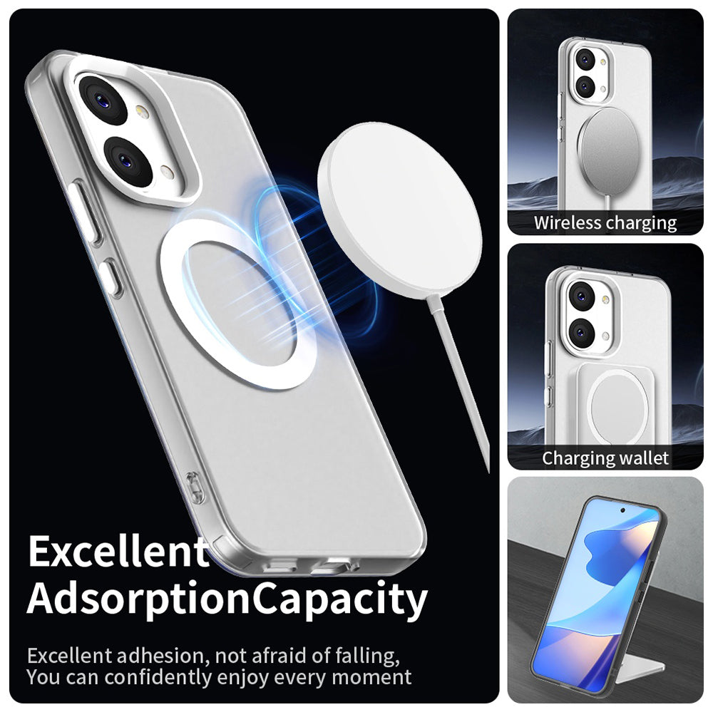 MagSafe-Hülle für Xiaomi Poco X8 Pro Max, Techsuit, CandyCase, Weiß
