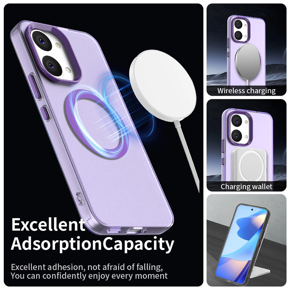 Custodia MagSafe per Xiaomi Poco X8 Pro Max, Techsuit, CandyCase, Viola