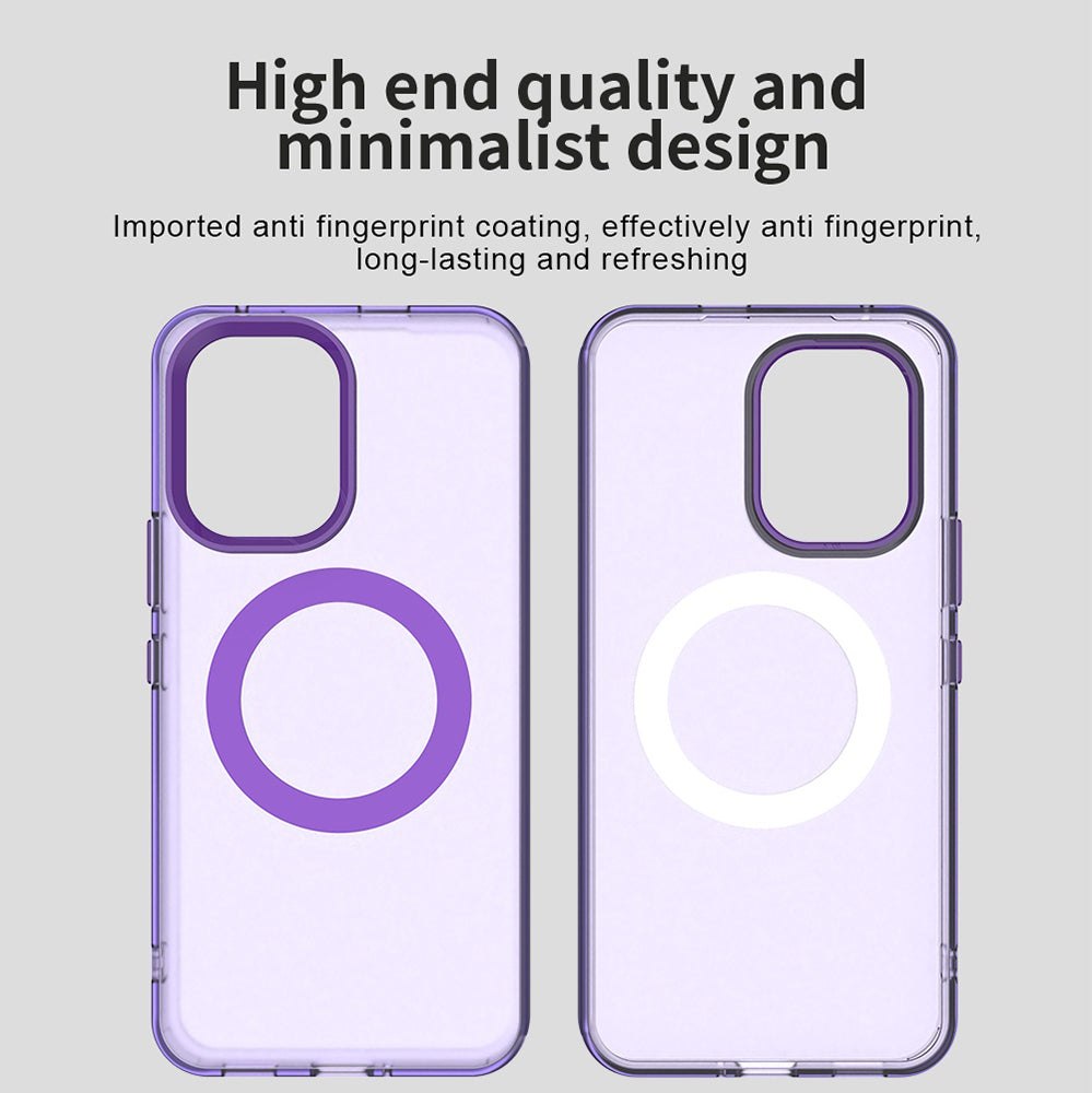 Custodia MagSafe per Xiaomi Poco X8 Pro Max, Techsuit, CandyCase, Viola