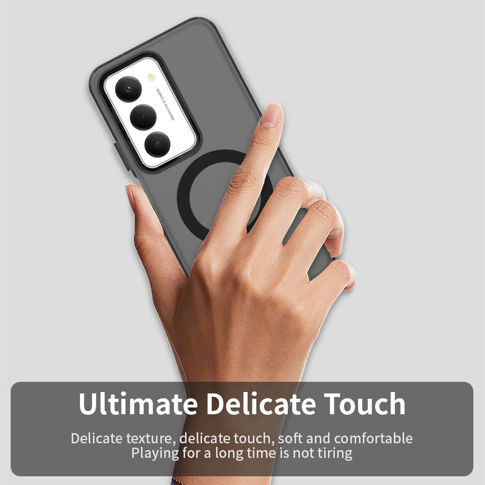 Housse MagSafe pour Xiaomi Redmi 15 5G / 15 4G, Techsuit, CandyCase, Noire