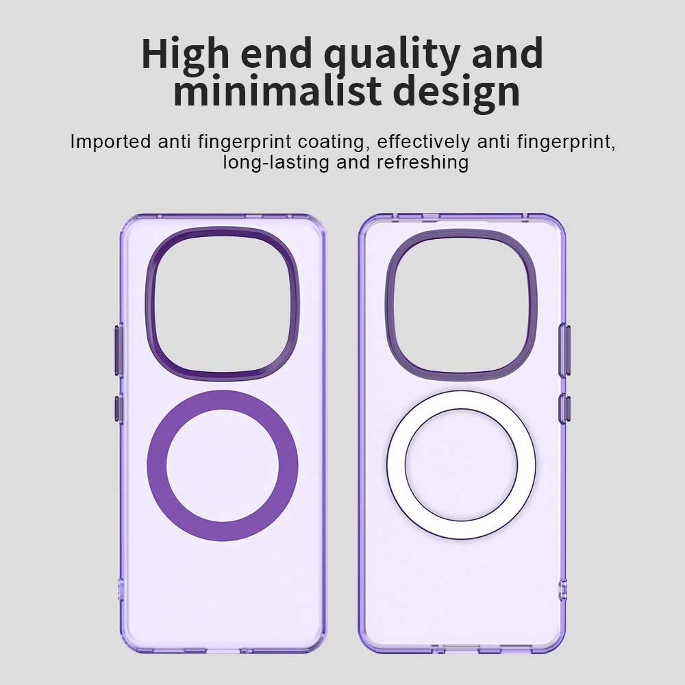 Custodia MagSafe per Xiaomi Redmi Note 14 Pro+ 5G, Techsuit, CandyCase, Viola