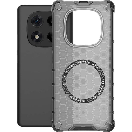 Coque MagSafe pour Xiaomi Redmi Note 14 Pro+ 5G, Techsuit, HoneyComb Shield, Noire
