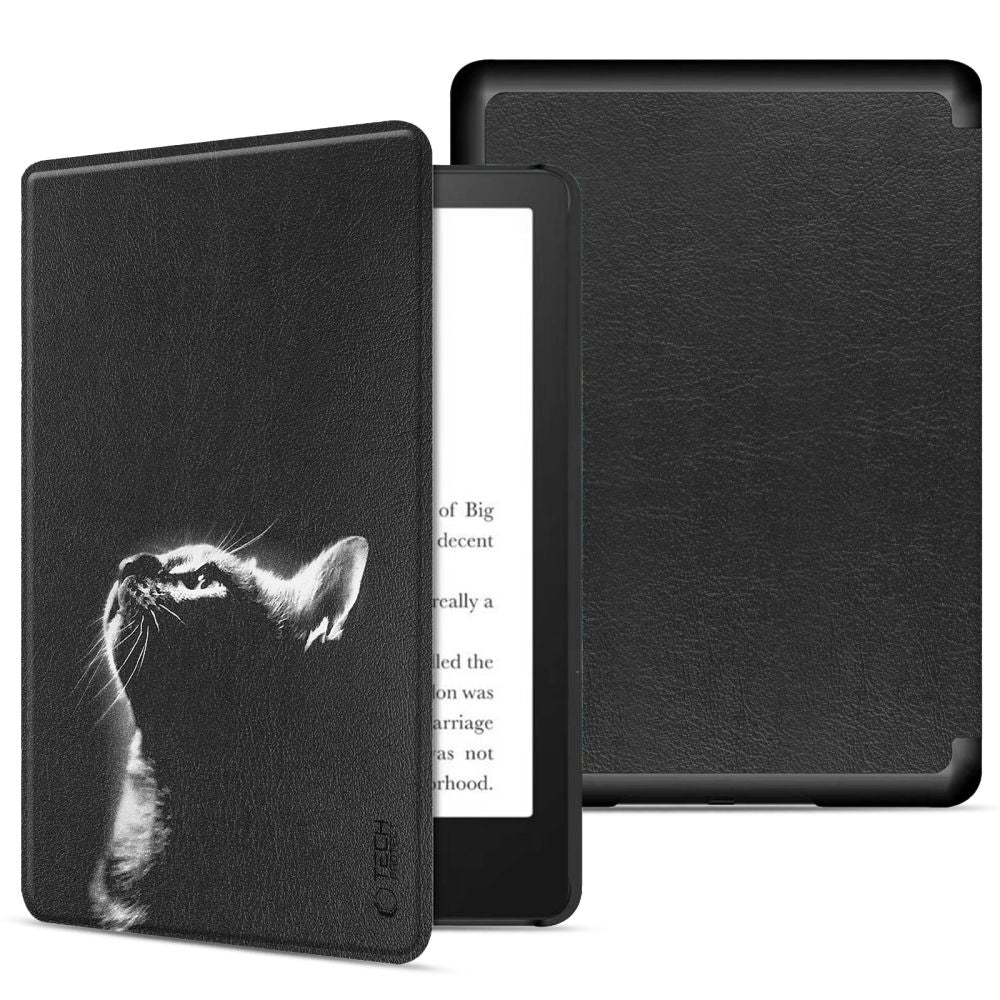 Custodia per Amazon Kindle Gen 11 (2024) / Kindle Gen 11 (2022), Tech-Protect, SmartCase, Grigio