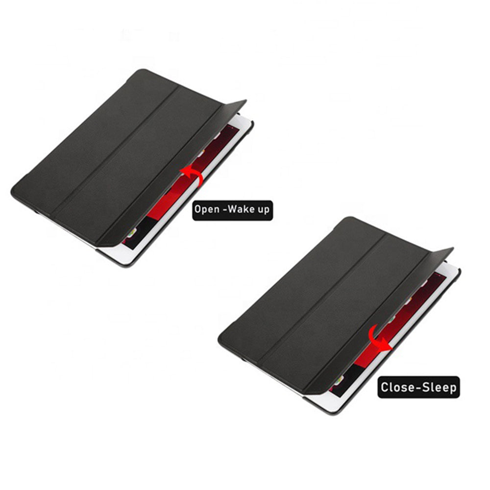 Coque pour Apple iPad 10.2 (2021) / 10.2 (2020) / 10.2 (2019), Techsuit, FoldPro, Noire