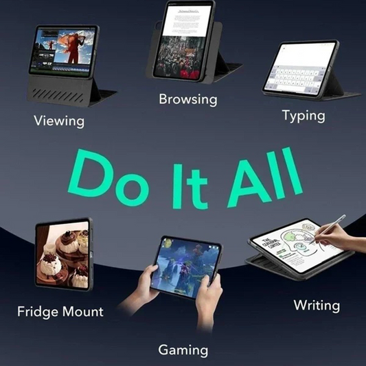 Hülle für Apple iPad (2025) / (2022), ESR, Shift, Schwarz, Wiederverpackt
