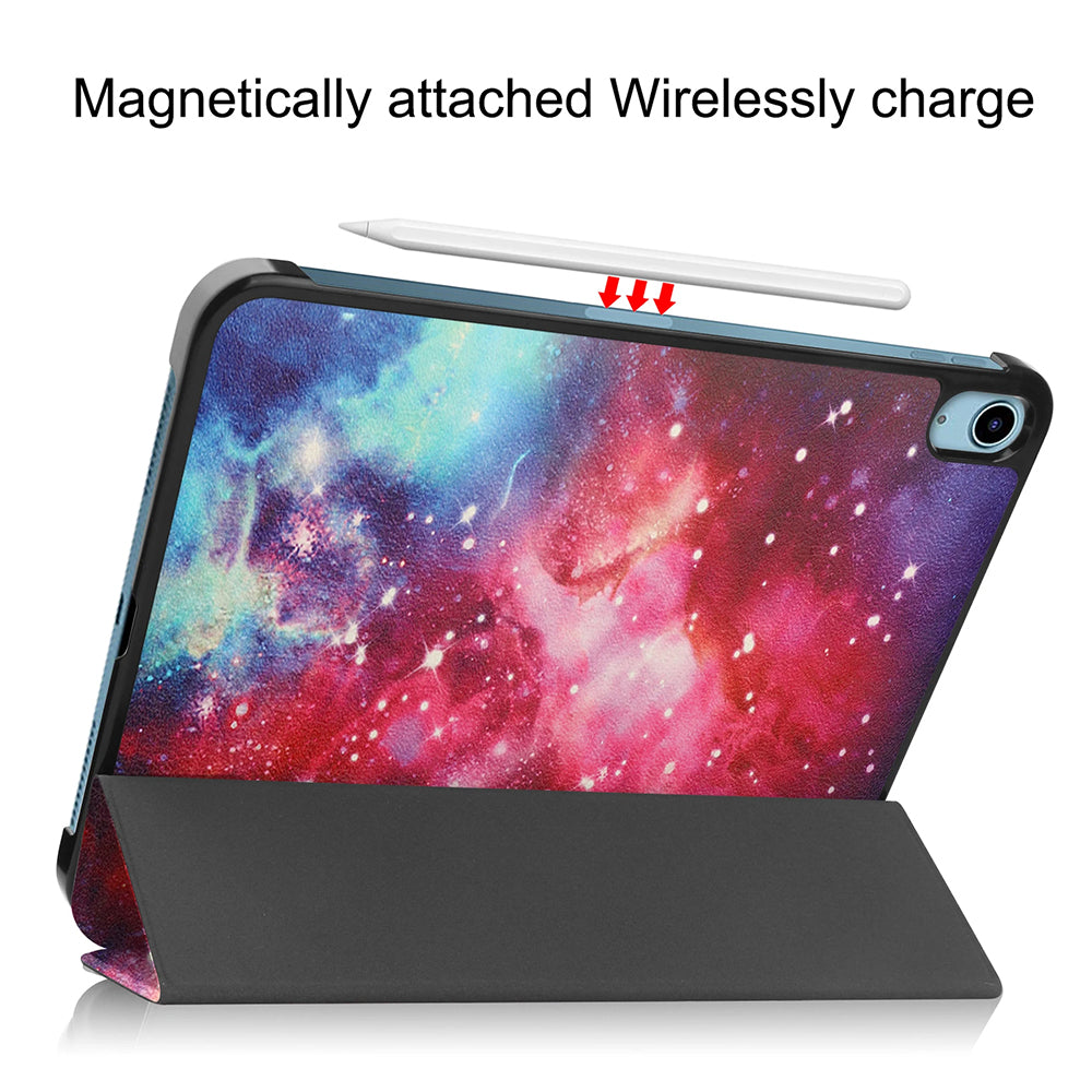 Custodia per Apple iPad (2025) / (2022), Techsuit, FoldPro Starry Night, Multicolore