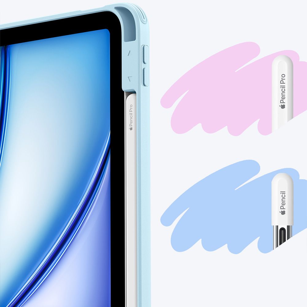 Étui pour Apple iPad Air 13 (2025) / Air 13 (2024), ESR, Flip Hybrid, Bleu