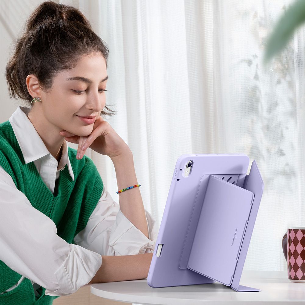 Étui pour Apple iPad Air 11 (2025) / Air 11 (2024) / Air (2022) / Air (2020), ESR, Flip Hybrid, Violet