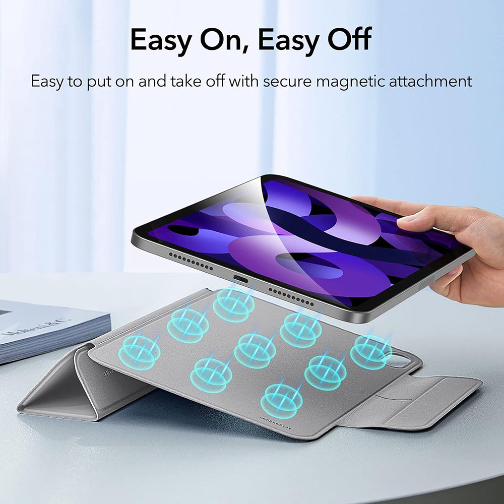 Hülle für Apple iPad Air 11 (2024) / Air (2022) / Air (2020) / Pro 11 (2018), ESR, Rebound, Grau