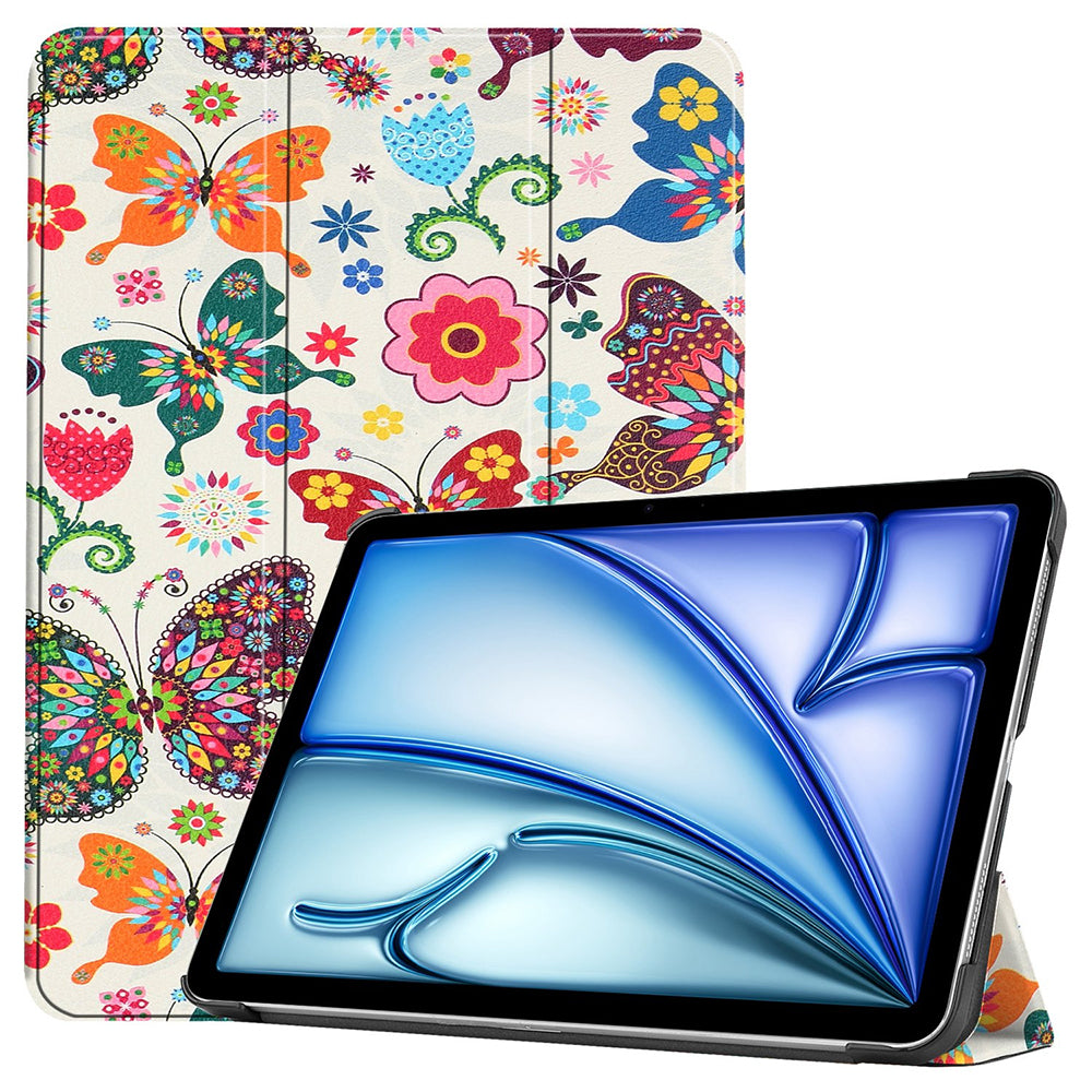 Coque pour Apple iPad Air 11 (2026) / iPad Air 11 (2025) / Air 11 (2024), Techsuit, FoldPro Butterfly, Multicolore