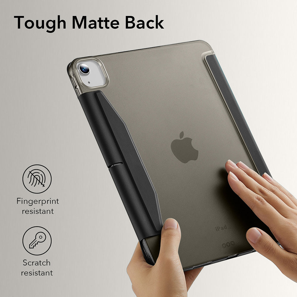 Hülle für Apple iPad Air 13 (2025) / Air 13 (2024), ESR, Ascend Trifold, Satinschwarz