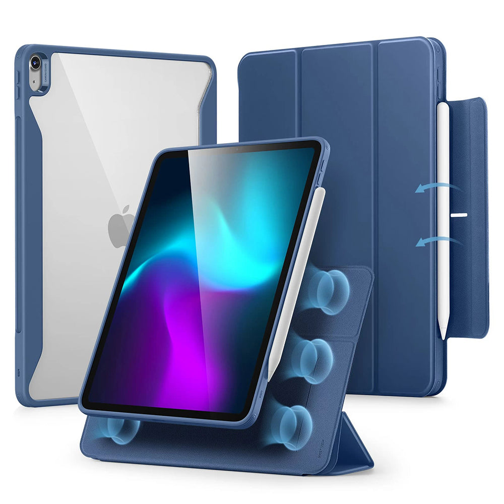 Custodia per Apple iPad Air 13 (2026) / Air 13 (2025) / Air 13 (2024), ESR, Rebound Hybrid, Blu Navy
